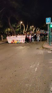 Almeria manifestacion contra la violencia de genero