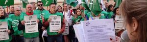CSIF Almeria concentracion empleados publicos