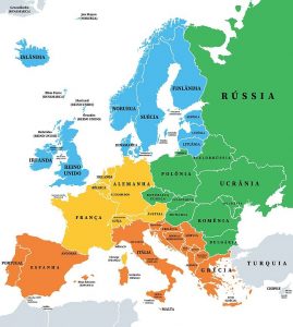 Europa mapa