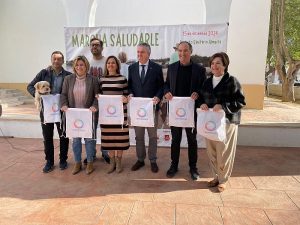 Foto presentación marcha saludable