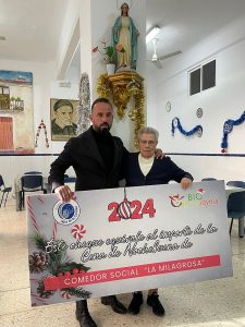 Francisco Jesús Montoya realiza la donación