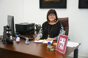 María del Mar García presidenta del Colegio Oficial de Enfermería de Almería