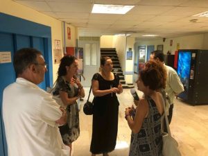 CARMEN CRESPO Y ARANZAZU MARTÍN HOSPITAL CRUZ ROJA