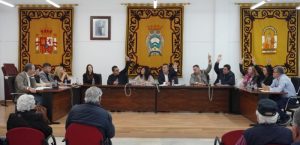 Carboneras pleno votación a favor