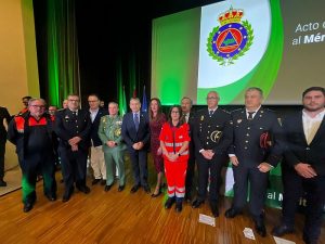 Reconocimiento a la directora 061 en Almeria María Luz García
