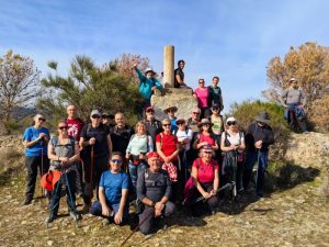Vicar excursión por el Sendero de Las Lomas en Cantoria
