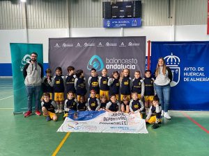 equipos pequebasket del CB La Mojonera