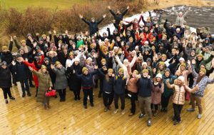 Participantes en la alianza universitaria europea, durante un encuentro en Islandia.