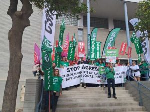 250220 Concentración Agresiones Cruz de Caravaca