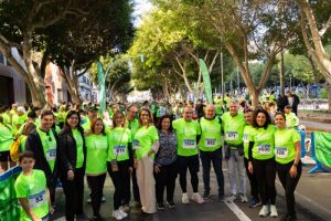 ALMERÍA MARCHA CONTRA EL CÁNCER autoridades