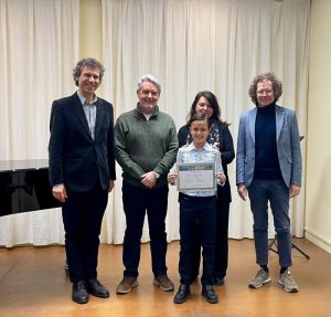 Cultura-Concurso Festival Internacional Musica. Guillem López i Vanyó. Primer premio Categoría C