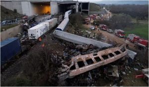 Grecia accidente de tren
