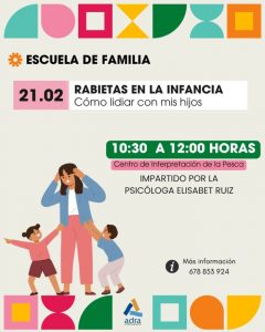 La Escuela de Familia de Adra celebra el próximo viernes, 21 de f