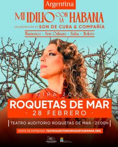 La cantaora Argentina presenta el álbum “Mi Idilio con La Habana” en Roquetas De Mar