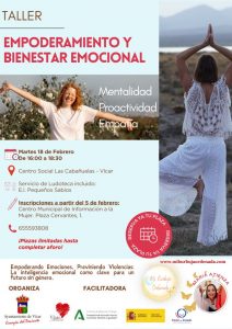 María Atienza impartirá un taller en Vicar