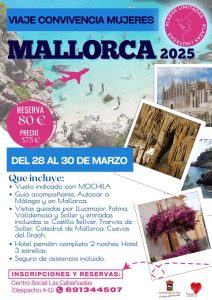 Vicar cartel viaje a Mallorca