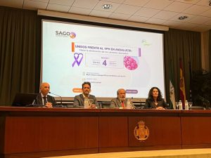 250305 Magdalena Cantero y Gabriel Fiol en el acto celebrado esta tarde en Sevilla (2)