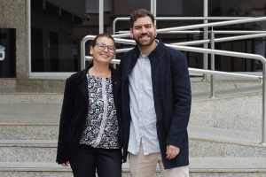 Concejales de Roquetas de Mar Belén Pérez y Zacarías Lekal