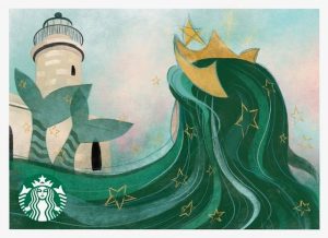 Ilustración de Sol Ruiz para la llegada de Starbucks a Roquetas de Mar
