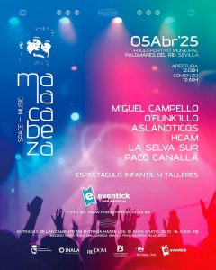 MALACABEZA SPACE MUSIC en Palomares del Río