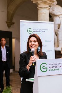 Magdalena Cantero presidedenta de la Asociacion Contra el Cancer en Almeria