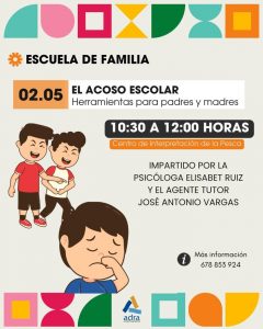 250423 La Escuela de Familia de Adra celebra el coloquio 'El acoso escol... (1)