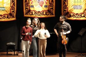 Alumnos del Conservatorio de Música de Albox también actuaron en el Certamen