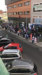 Consulado de Marruecos en Almeria concentracion