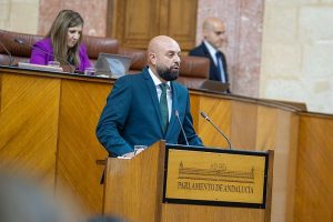 Parlamentario andaluz de VOX por Almería y presidente provincial de la formación, Juan José Bosquet