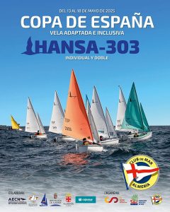 Almeria cartel sede copa de España de vela