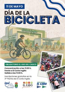Cartel Día de la Bicicleta El Ejido 2025
