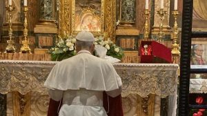 El Papa León XIV visita el santuario de la Madre del Buen Consejo de Genazzano