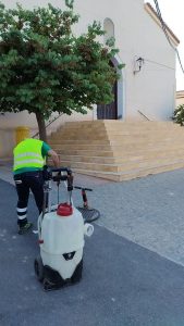Finaliza la primera fase de desinfección en Dalías 2