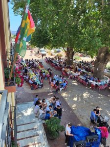 Imagen de archivo de la fiesta de la Santa Cruz de Marchena