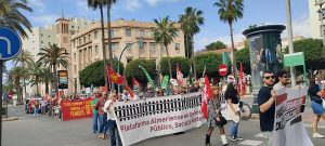 Manifestacion de los sindicatos por el 1º de Mayo en Almería7