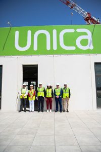 María del Mar Vázquez visitael Centro de Agronegocios de la compañía en el Parque Científico-Tecnológicoo
