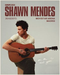 Shawn Mendes anuncia único concierto en España
