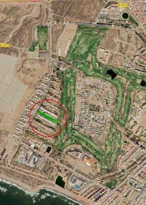 Zona ejecución área infantil El Toyo