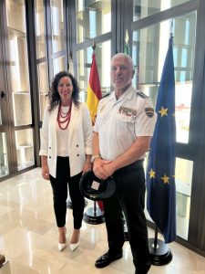 230625 RECEPCIÓN NUEVO COMISARIO JEFE POLICÍA NACIONAL