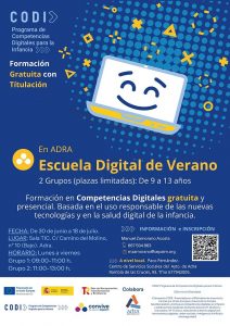 Adra acoge una Escuela Digital de Verano gratuita para niños y ni...