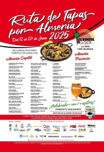 Almeria Cartel Ruta de Tapas 2025