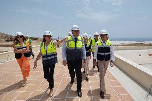 Bernal visita las obras del Plan de Sostenibilidad Turística de El Ejido 1
