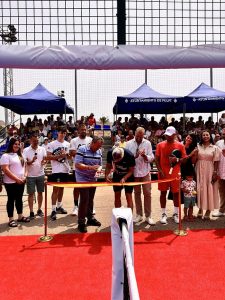 Nueva pista de pádel panorámica en el Complejo Deportivo “Bartolomé Simón” de San Juan de los Terreros