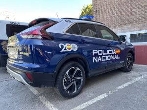Policia Nacional coche en Almeria