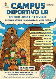 Vicar campus deportivo cartel