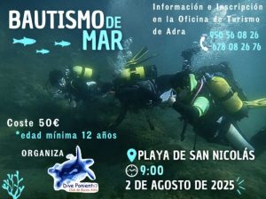 Abiertas las inscripciones para conocer el fondo marino de Adra c...