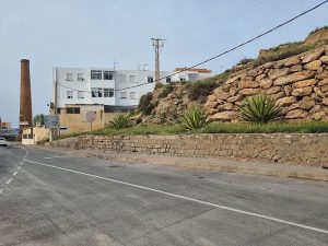 Adra A licitación las obras de la ladera este del Cerro de Montecristo...