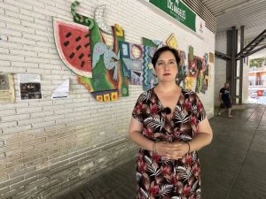 Almeria PSOE Lidia Compadre en Mercado Ángeles