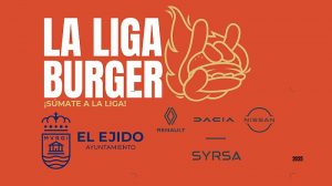 Cartel La Liga Burger aterriza en Almerimar