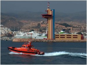 Centro de Coordinación de Salvamento Marítimo en Almería.